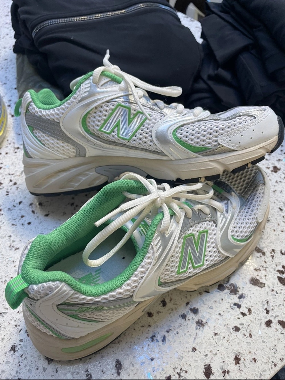 New Balance 530 White Palm Leaf MR530EC Size Men 5.5 / Women 7 Running Shoes